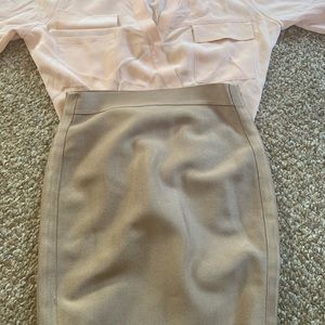 Bandage style skirt and bodysuit